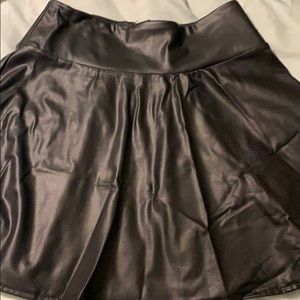 Leather skirt